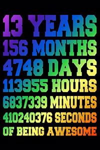 13 Years Of Being Awesome