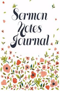 Sermon Notes Journal