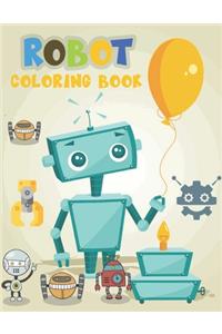Robot Coloring Book