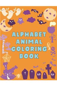 Alphabet Animal Coloring Book