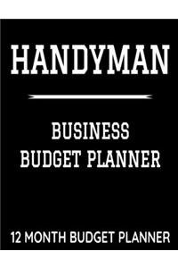 Handyman Business Budget Planner