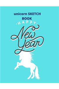 sketchbook gift unicorn