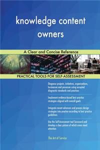 knowledge content owners