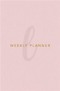 L Weekly Planner