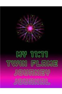 My 11: 11 Twin Flame Journey Journal: College Ruled, 100 Pages (50 Sheets), 7.44 X 9.69, Glossy Cover