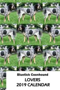 Bluetick Coonhound Lovers 2019 Calendar