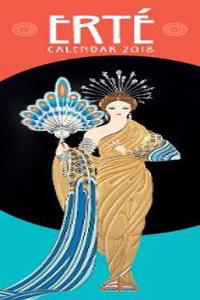 Erté slim calendar 2018 (Art Calendar)