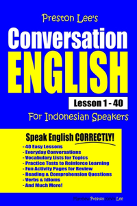 Preston Lee's Conversation English For Indonesian Speakers Lesson 1 - 40