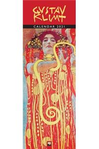 Gustav Klimt Slim Calendar 2021 (Art Calendar)