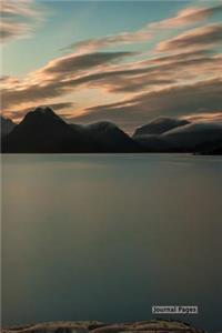 Journal Pages - Dreamy Lake(unruled)