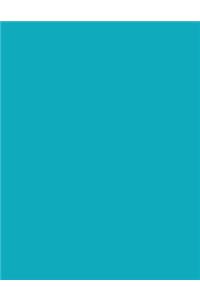 Robin's Egg Blue 101 - Combo Lined & Blank Notebook