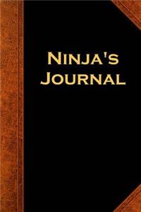 Ninja's Journal Vintage Style