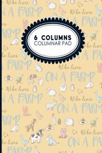 6 Columns Columnar Pad