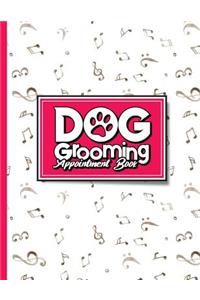 Dog Grooming Appointment Book