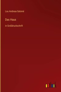 Haus: in Großdruckschrift