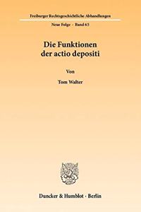 Die Funktionen Der Actio Depositi