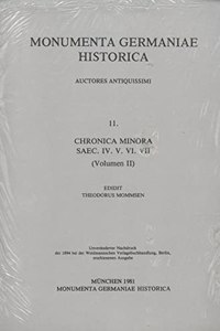 Chronica Minora Saec. IV. V. VI. VII.