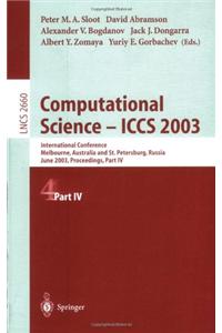 Computational Science -- Iccs 2003