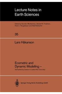 Ecometric and Dynamic Modelling --: Exemplified by Caesium in Lakes After Chernobyl Methodological Aspects of Establishing Representative and Compatible Lake Data, Models and Load Diag