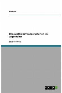 Ungewollte Schwangerschaften Im Jugendalter