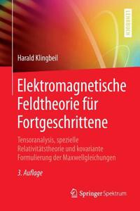 Elektromagnetische Feldtheorie Für Fortgeschrittene