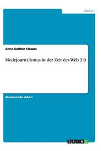 Modejournalismus in der Zeit des Web 2.0