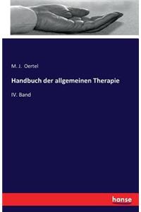 Handbuch der allgemeinen Therapie