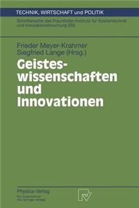 Geisteswissenschaften Und Innovationen