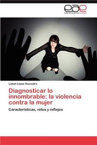 Diagnosticar Lo Innombrable
