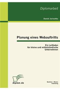 Planung eines Webauftritts