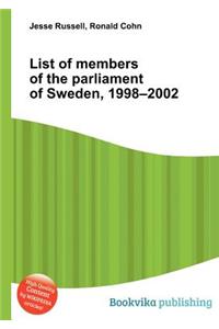 List of Members of the Parliament of Sweden, 1998-2002