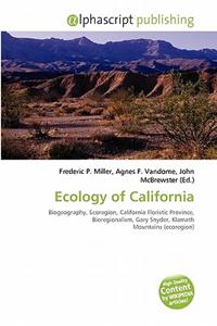 Ecology of California