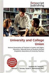 University and College Union