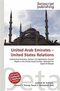 United Arab Emirates - United States Relations
