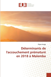 Déterminants de l'accouchement prématuré en 2018 à Malemba