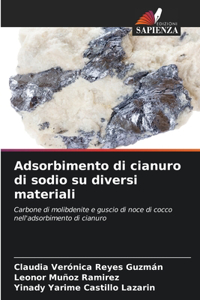 Adsorbimento di cianuro di sodio su diversi materiali