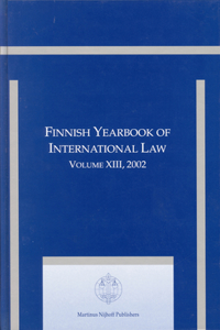 Finnish Yearbook of International Law, Volume 13 (2002)