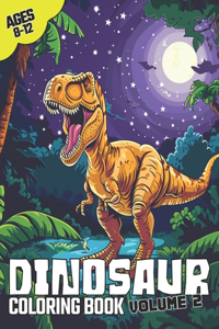Dinosaur Coloring Book Volume 2