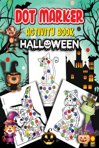 Halloween Dot Marker Activity Book