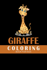 Giraffe coloring book for kids