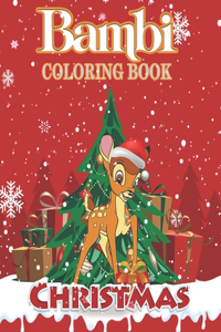 Bambi Christmas Coloring Book