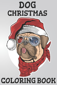 Dog Christmas Coloring Book