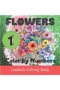 Flowers - Color by Numbers