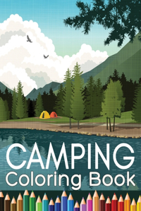 Camping Coloring Book