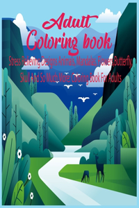 Adult coloring book