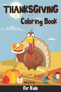 Thanksgiving Coloring Book for Kids