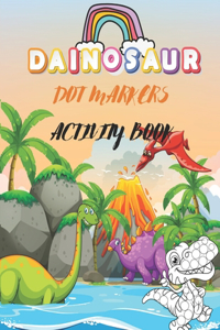 Dainosaur Dot Markers Activity Book