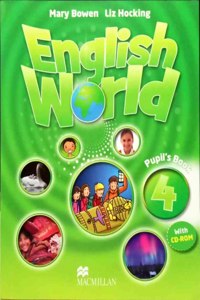 English World Level 4 Pupil's Book & CD Rom Pack
