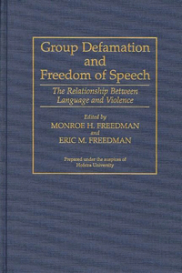 Group Defamation and Freedom of Speech