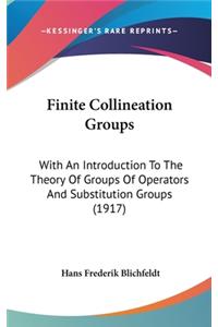 Finite Collineation Groups